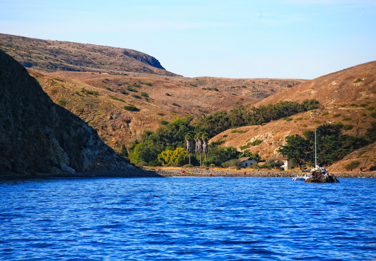 Entering scorpion Bay